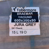 Tobermore Braemar Ground 600x300x80 Jura Grey Paving Slabs - Reclaimed Brick Company