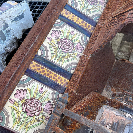 Victorian Cast Iron Fire Place