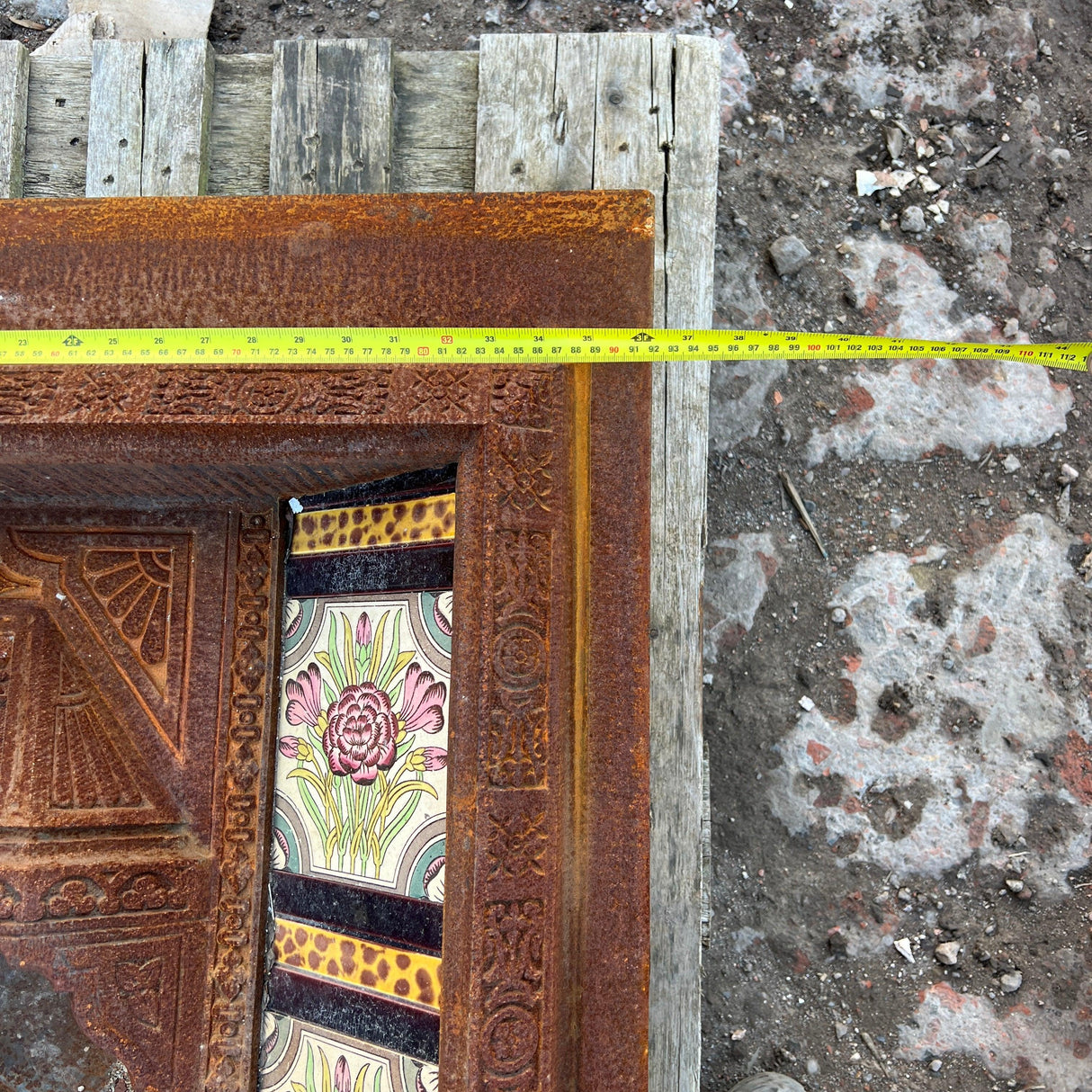 Victorian Cast Iron Fire Place