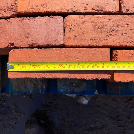 Victorian Orange Pressed Brick - Reclaimed Brick Company