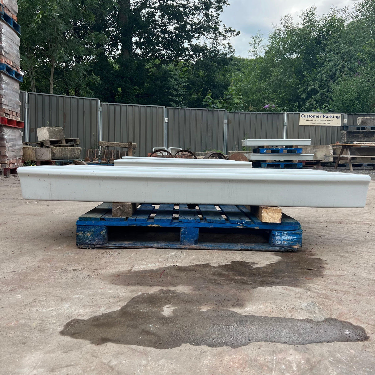 Vintage Original 6ft Ceramic Belfast Sink - Reclaimed Brick Company