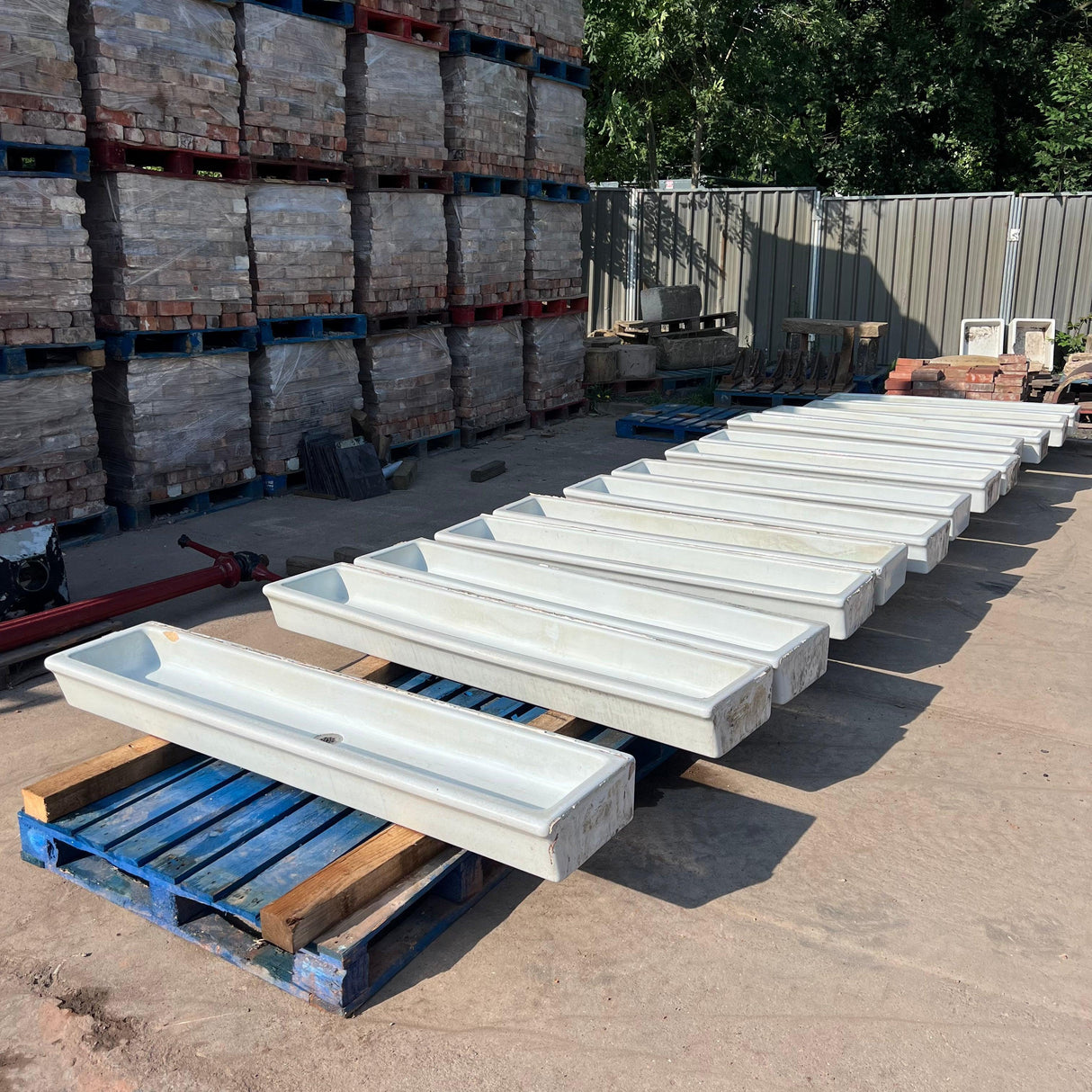 Vintage Original 6ft Ceramic Belfast Sink - Reclaimed Brick Company