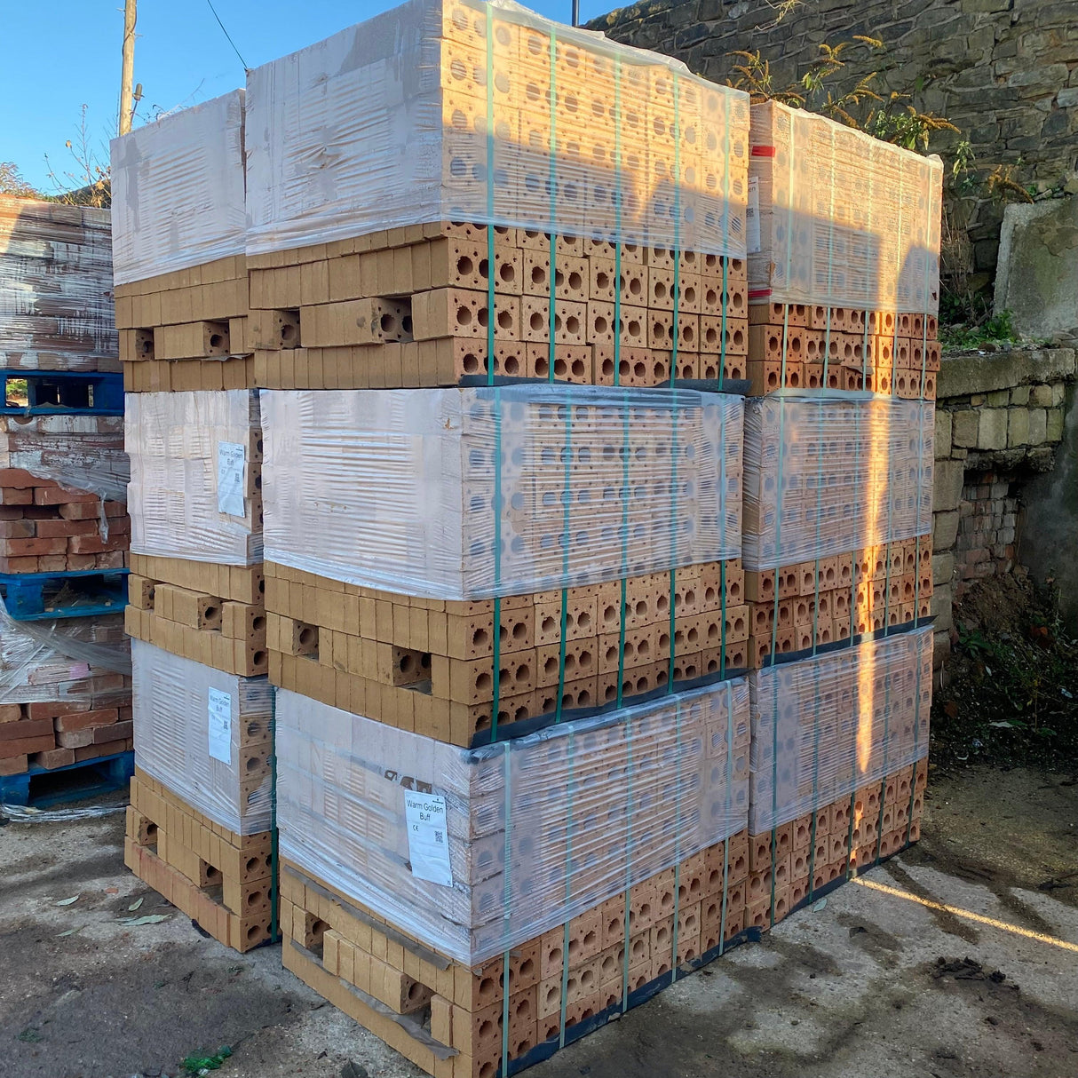 Wienerberger Warm Golden Buff Facing Brick - Reclaimed Brick Company