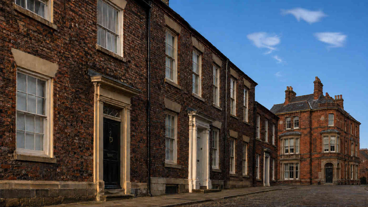 British Bricks Behind Georgian and Victorian Architecture