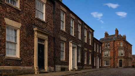 British Bricks Behind Georgian and Victorian Architecture