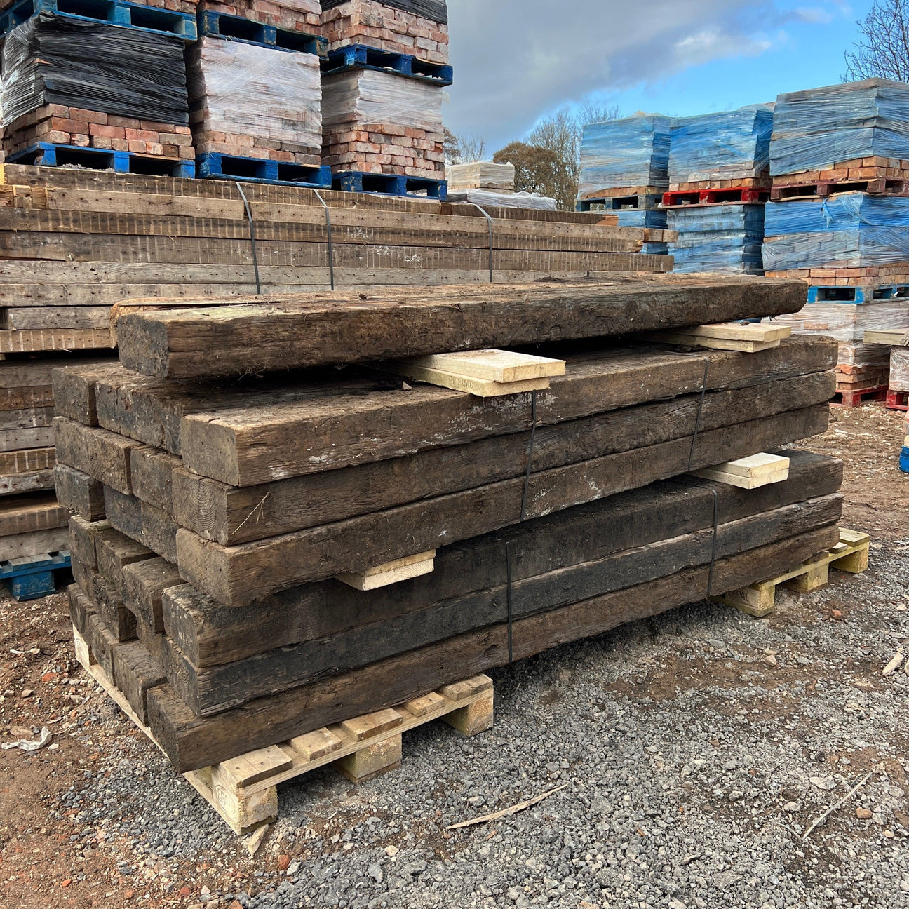 Railway Sleepers - Reclaimed Brick Company