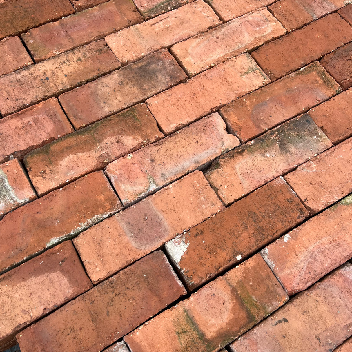 Reclaimed 75mm Orange Blend Handmade Bricks | Pack of 250 Bricks | Free Delivery