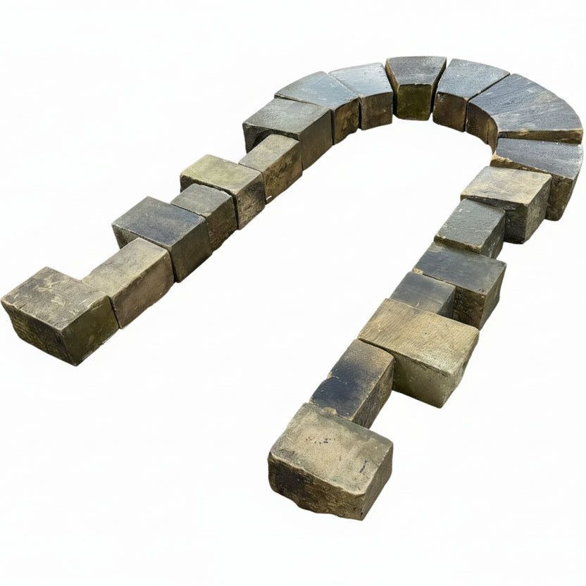 Reclaimed Half Round Door Surround