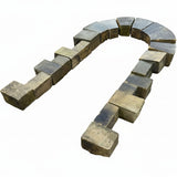 Reclaimed Half Round Door Surround