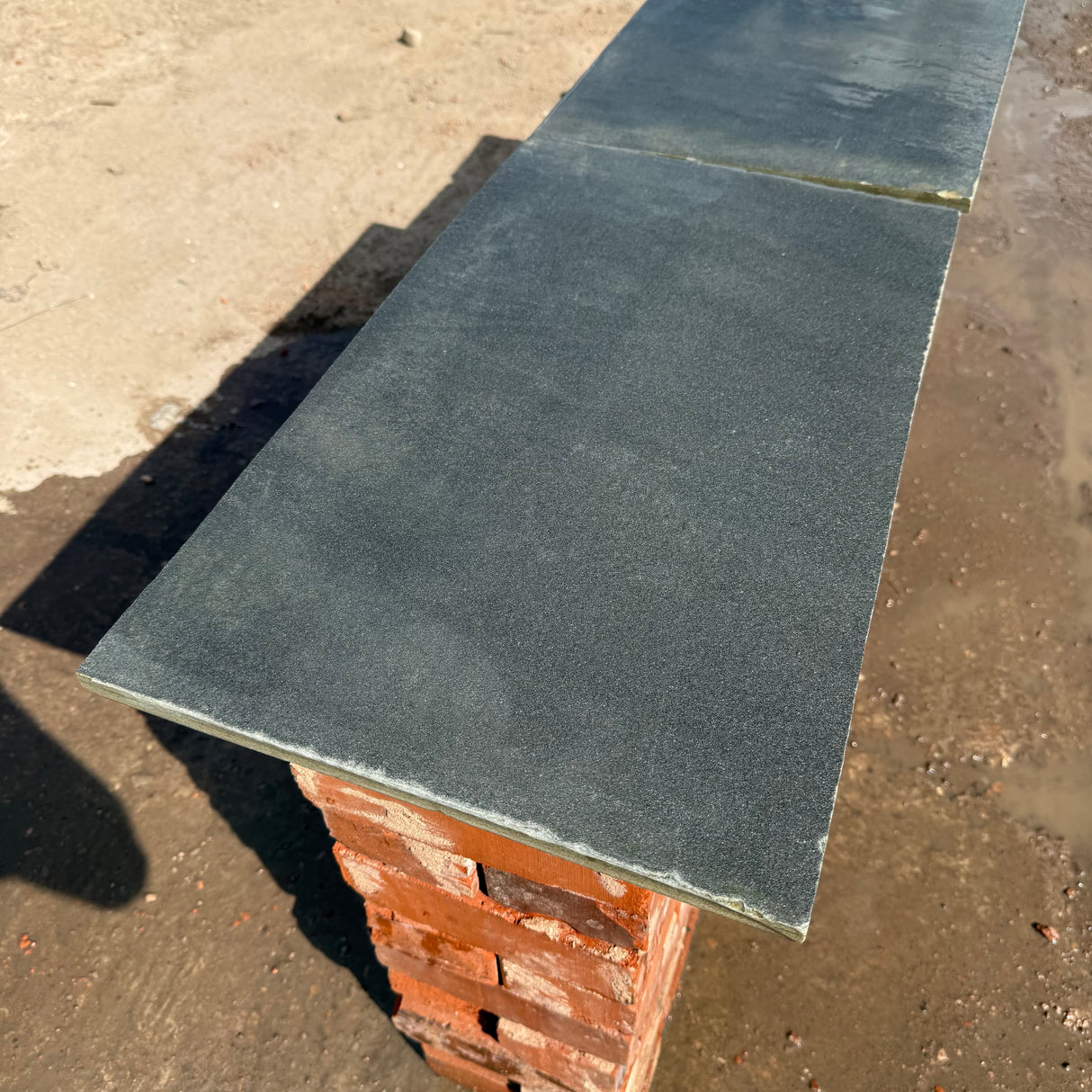Grey Stone Wall Coping