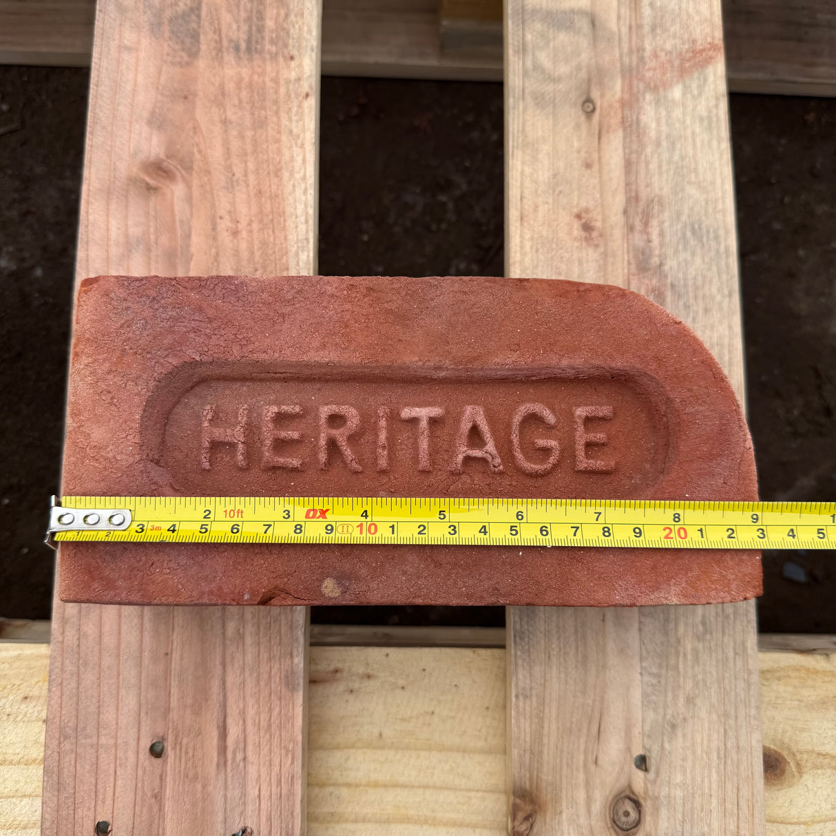 Handmade Bullnose Red Brick