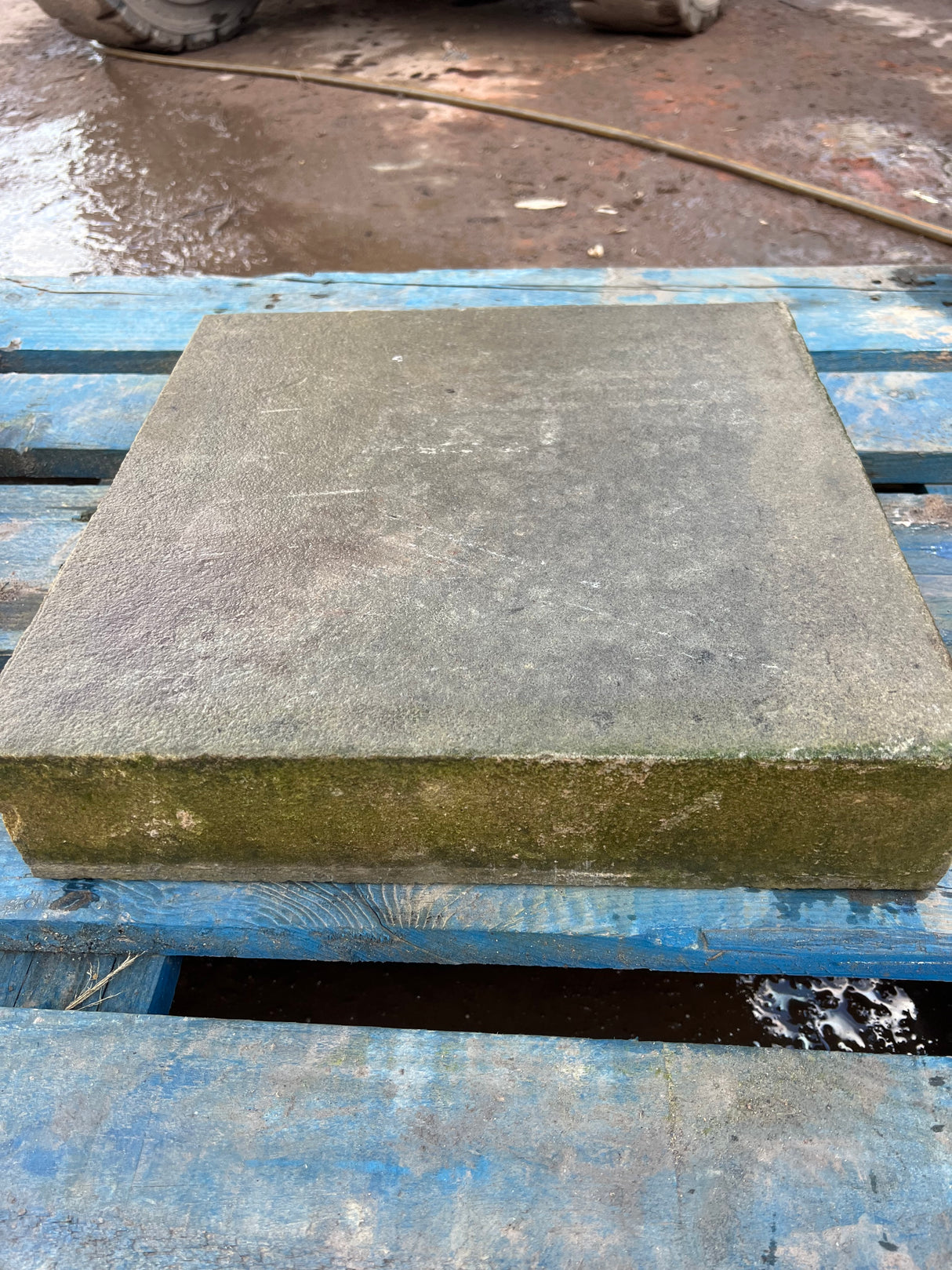 Reclaimed Stone Flat Square Pier Caps