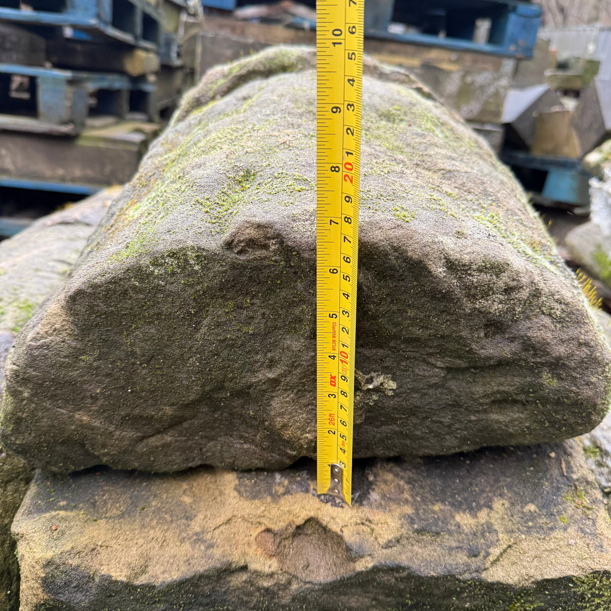 Reclaimed Saddleback Stone Wall Coping - Job Lot