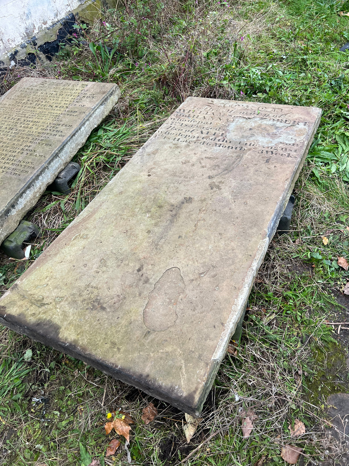 Reclaimed Stone Grave