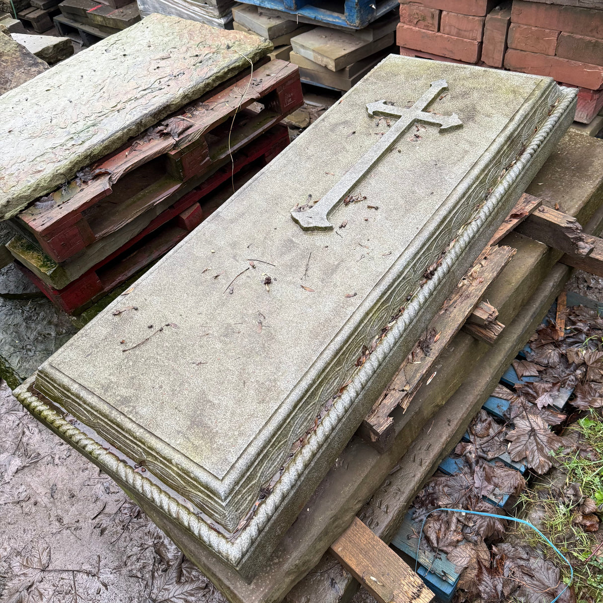 Christian Stone Sarcophagus