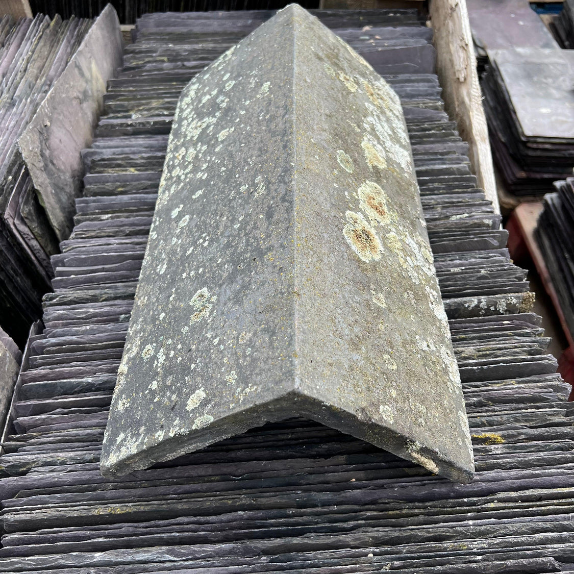 Reclaimed Roof Ridge Tiles | Reclamation Yard Roofing Supplies UK ...