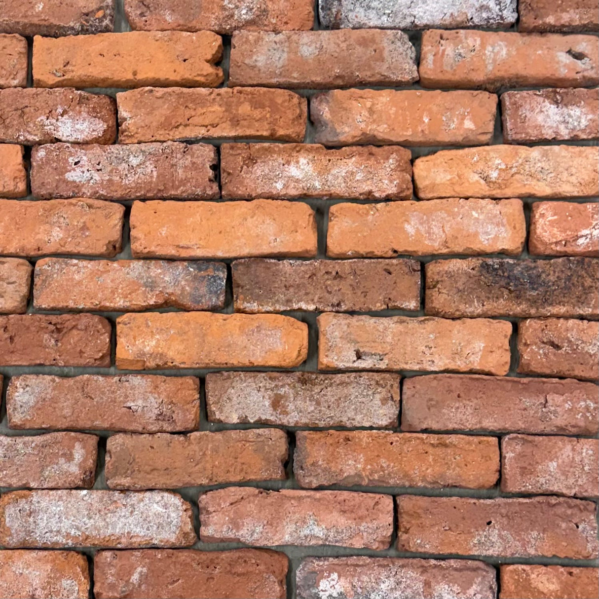 Reclaimed Tudor Brick Slips  - Handmade Brick Slips Cut From Real Reclaimed Bricks