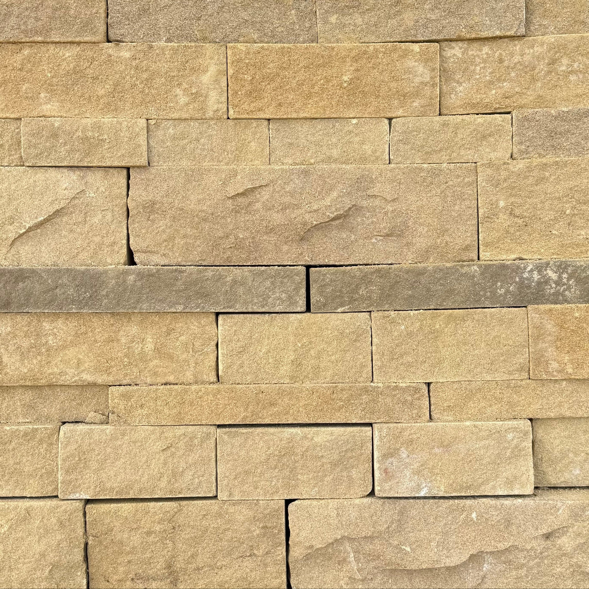 Dressed Sandstone Pitched Face Building Stone - Per SQM