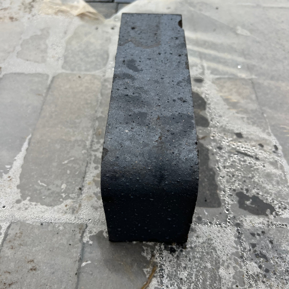 New Staffordshire Blue Single Pencil Bullnose Brick