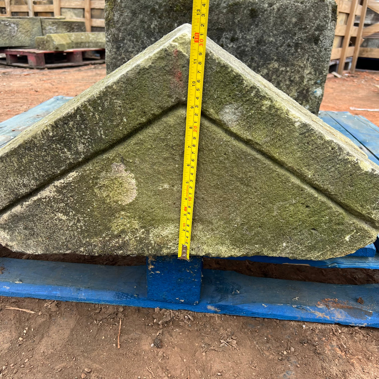 Reclaimed Stone Triangle