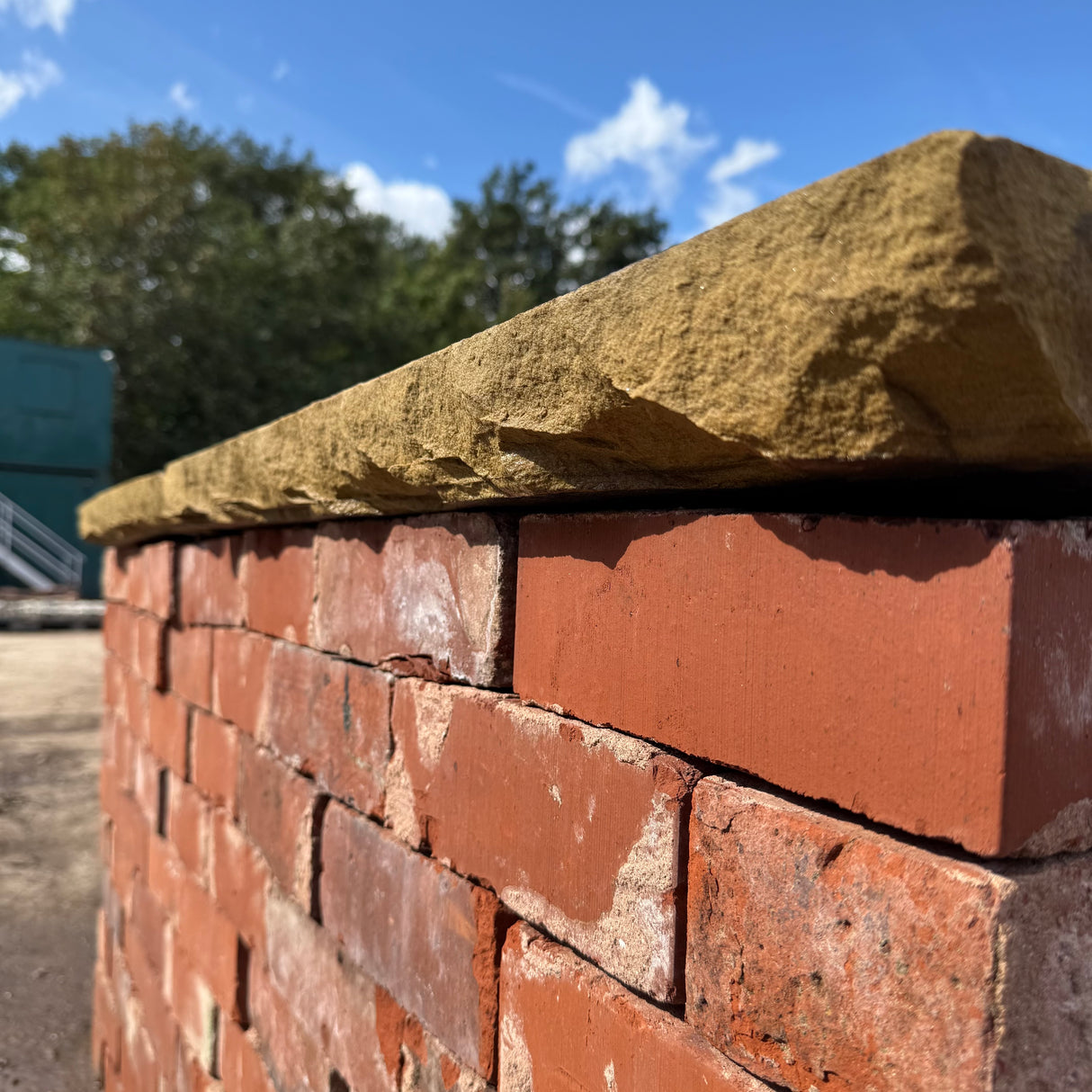 Yorkshire Riven Stone Wall Coping
