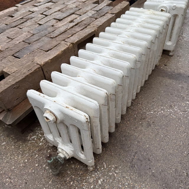Input/output Radiator Bricks 5 Column Cast Iron Radiator – Reclaimed Brick Company