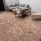 Reclaimed Red Stacker Brick Pavers