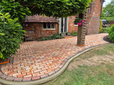 Garden Patio using Reclaimed Brick Pavers