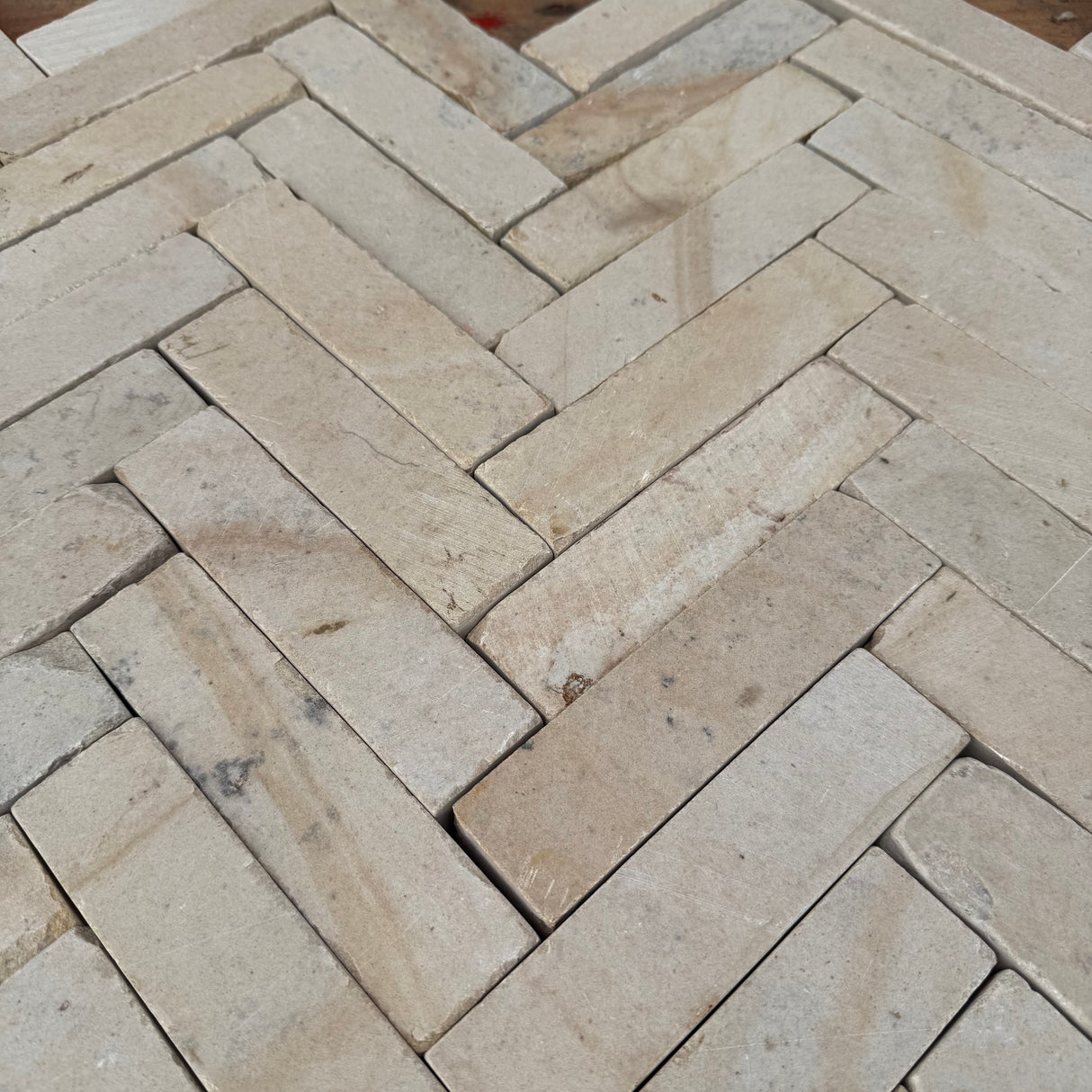 Beige Sandstone Stackers - 200mm x 50mm x 40mm - Per SQM