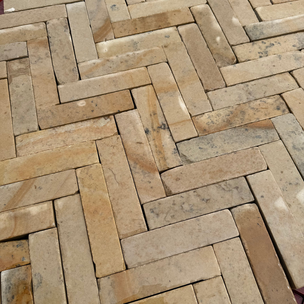 Beige Sandstone Stackers - 200mm x 50mm x 40mm - Per SQM