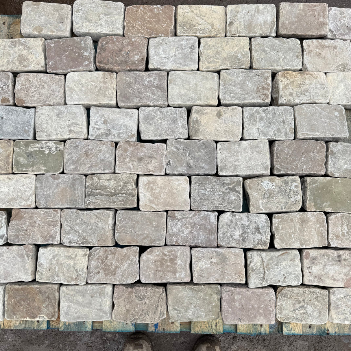 Sandstone Tumbled 150 x 100 Cobbles - Per SQM