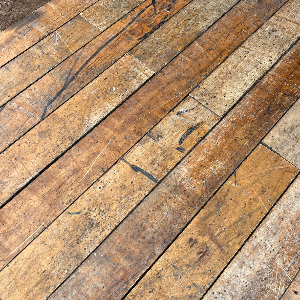 Reclaimed Pitch Pine 4” T&G Flooring