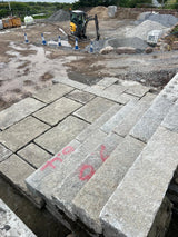 Reclaimed 12” x 8” Granite Kerb Stones