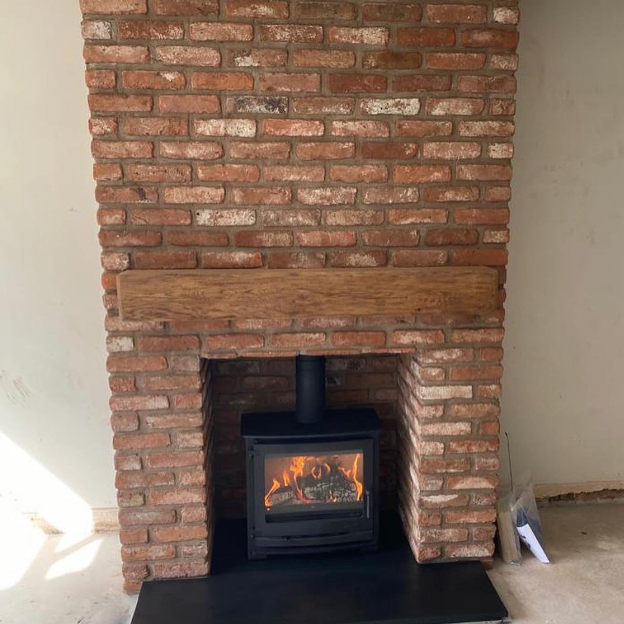 Reclaimed Tudor Brick Slips  - Handmade Brick Slips Cut From Real Reclaimed Bricks