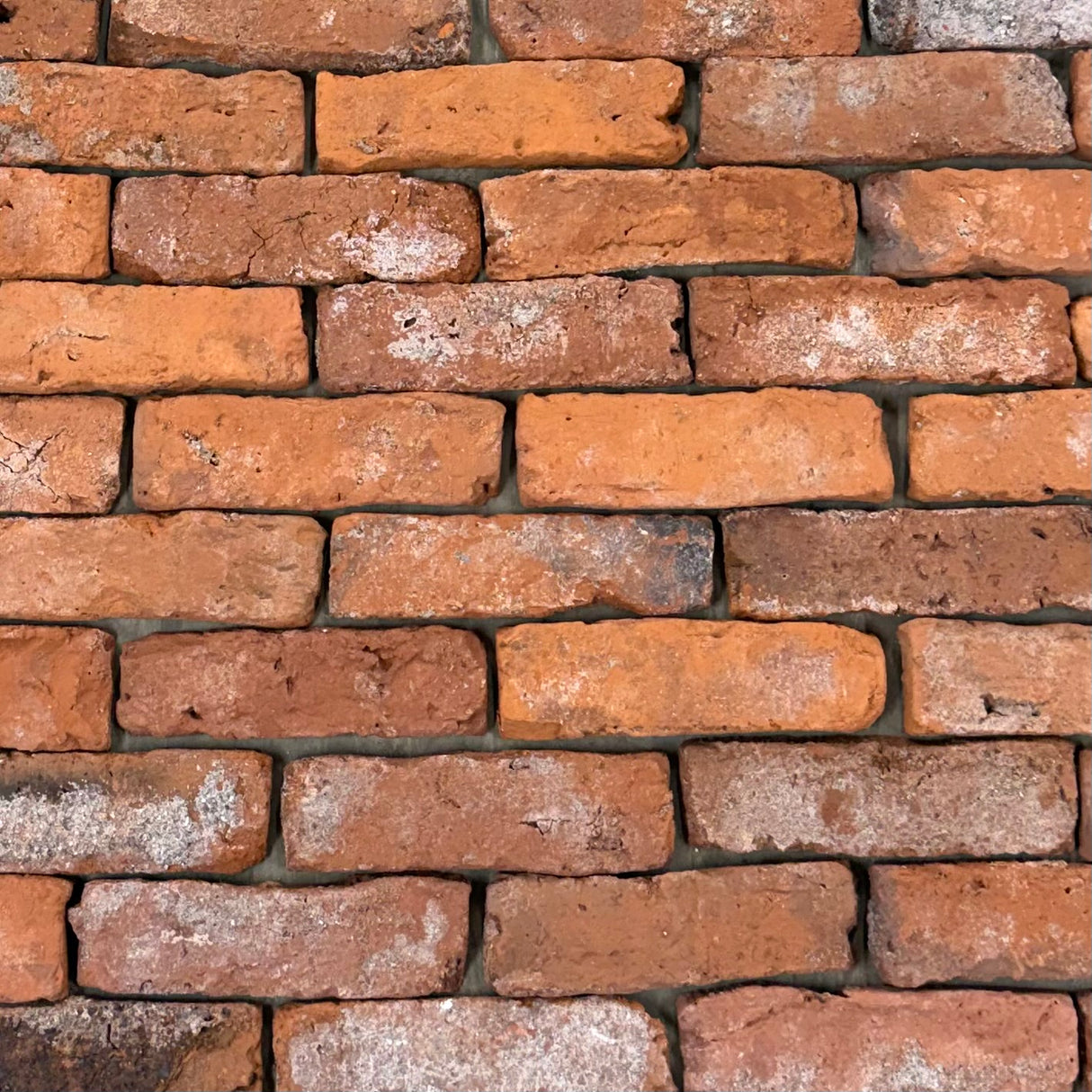 Reclaimed Tudor Brick Slips  - Handmade Brick Slips Cut From Real Reclaimed Bricks