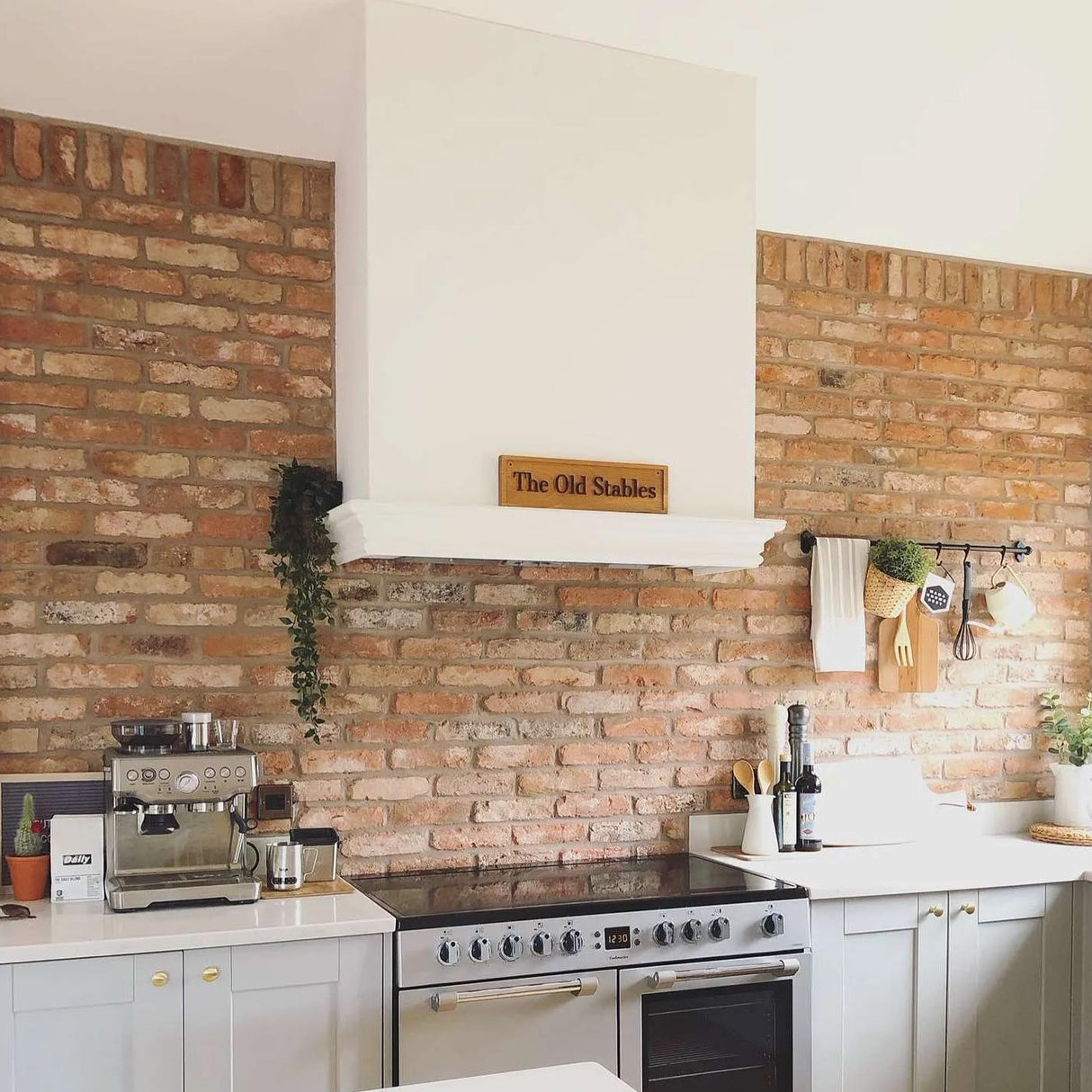 Reclaimed Tudor Brick Slips  - Handmade Brick Slips Cut From Real Reclaimed Bricks