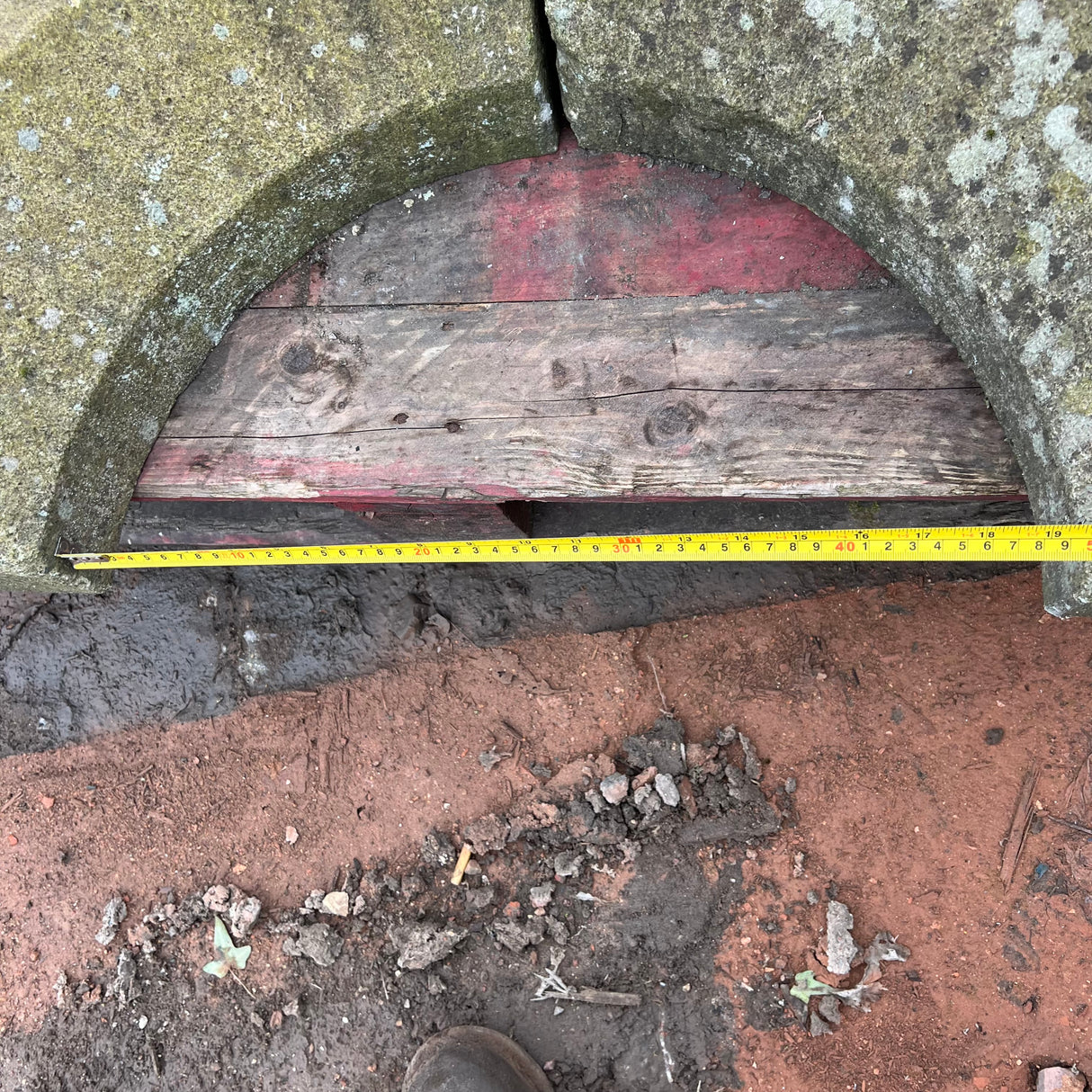 Reclaimed Stone Window Arch