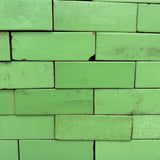 Reclaimed Green Glazed Bricks