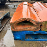 Reclaimed Terracotta Red Wall Coping - Job Lot