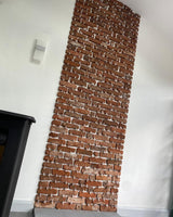 Reclaimed Tudor Brick Slips  - Handmade Brick Slips Cut From Real Reclaimed Bricks