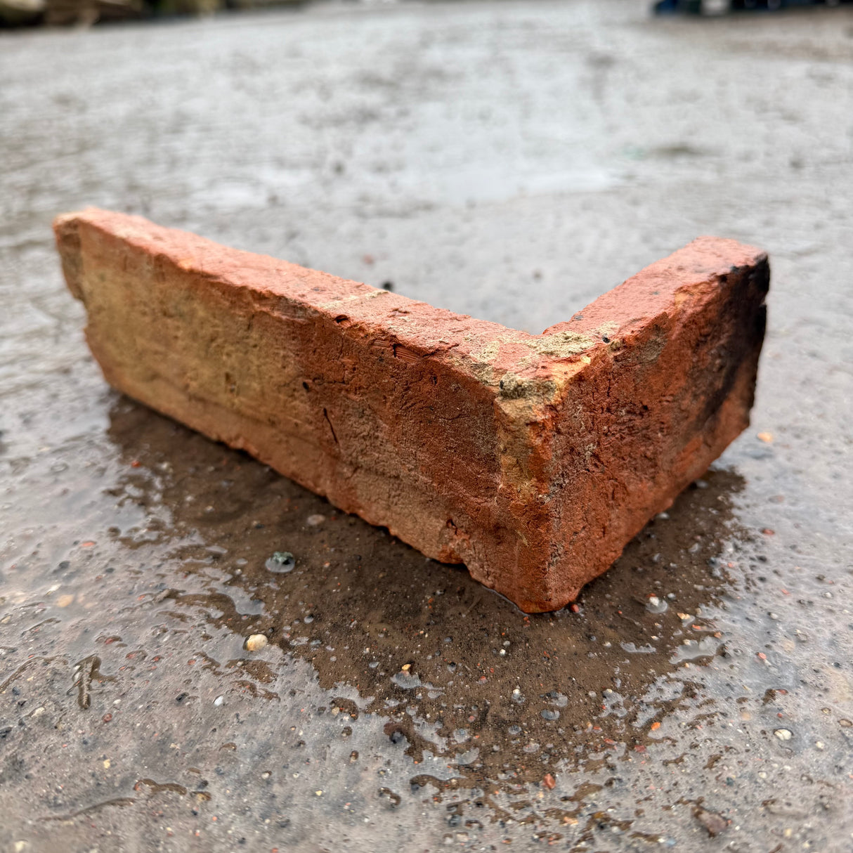 Reclaimed Farmhouse Blend Brick Slips - Cut From Real Reclaimed Bricks