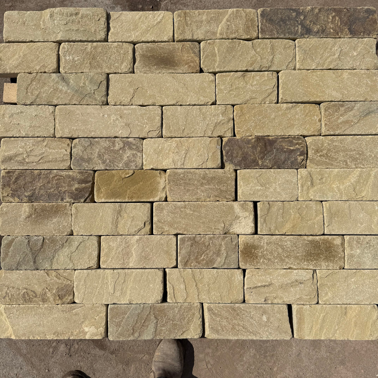 Yorkshire Stone Riven Cobble Setts - Per SQM