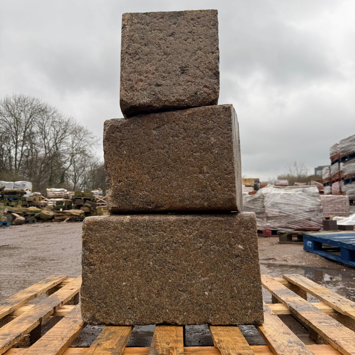Reclaimed Granite Corner Quoins