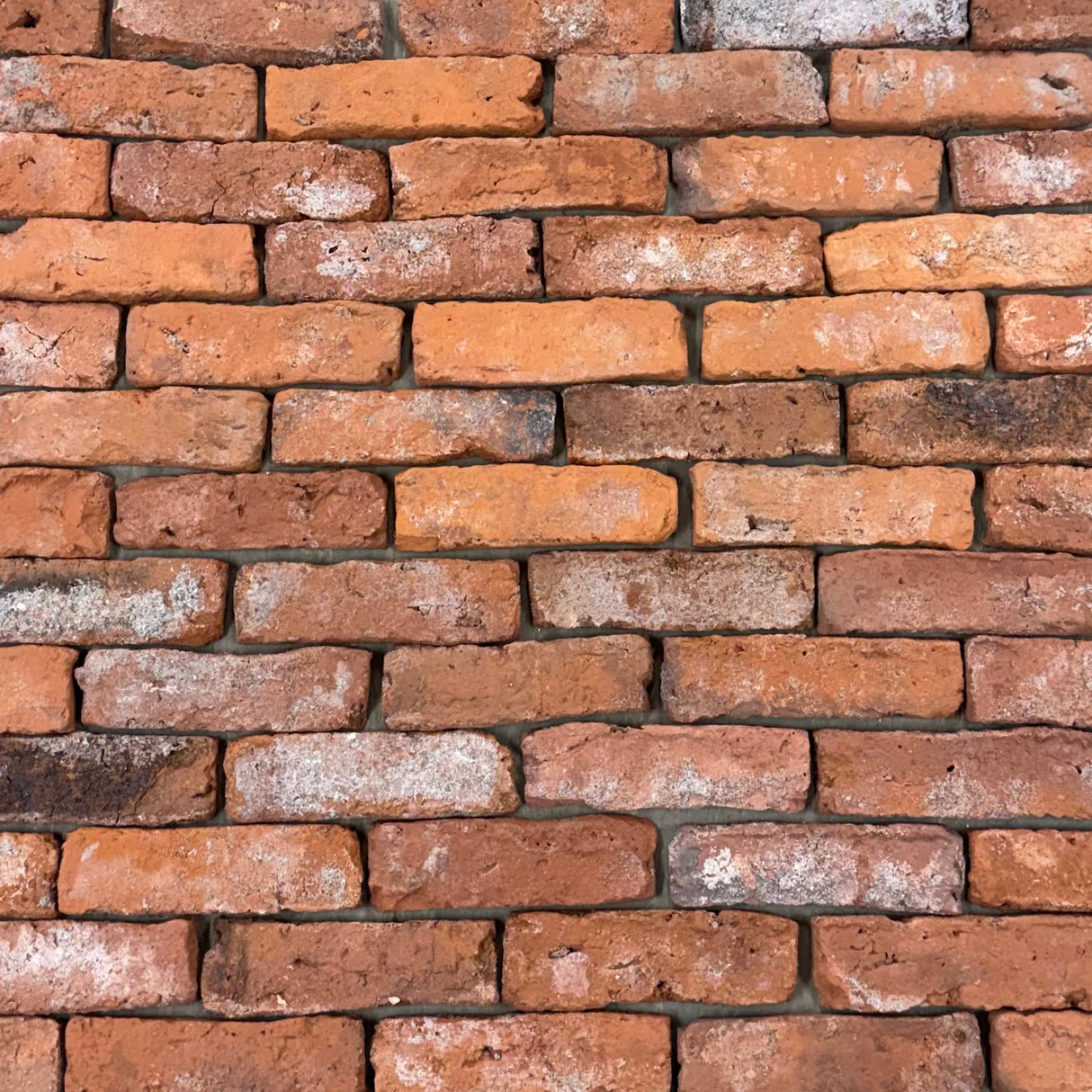 Reclaimed Tudor Brick Slips  - Handmade Brick Slips Cut From Real Reclaimed Bricks