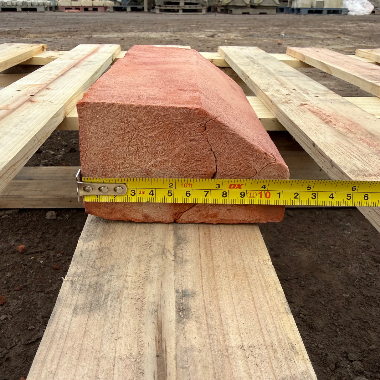 Handmade Red Plinth Brick