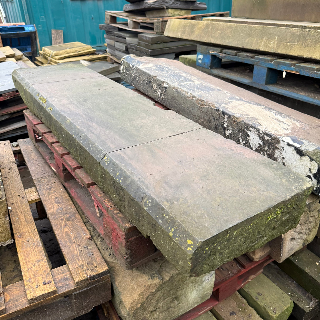 Reclaimed Stone Step