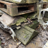 Reclaimed Roll Top Stone Coping - Job Lot