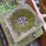 Reclaimed Stone Gully with Metal Grate