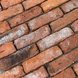 Reclaimed Tudor Brick Slips  - Handmade Brick Slips Cut From Real Reclaimed Bricks