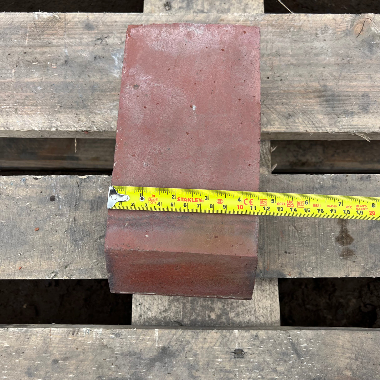 Reclaimed Red Plinth Header Brick